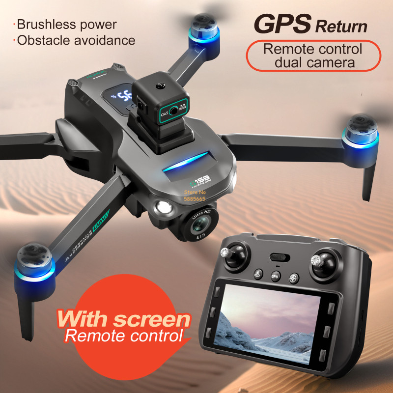 Dron Rc Quadcopter - Двойная камера 8K, 5G, WIFI, FPV,