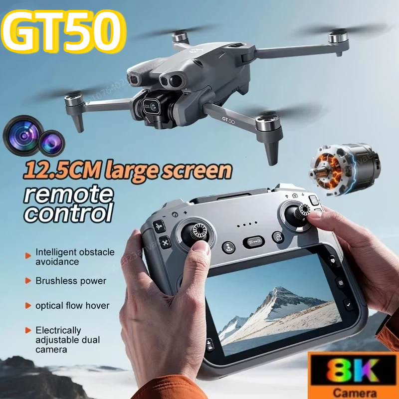 Drone Rc Gt50 - Радиоуправляемый дрон GT50 с двумя камерами
