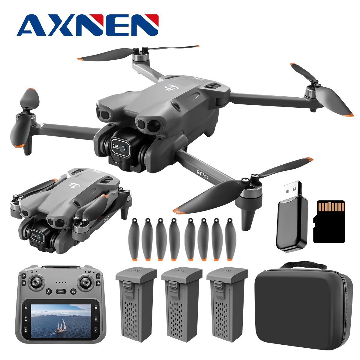Drone Rc Gt50 - Новый дрон GT50 с 4,3-дюймовым экраном,