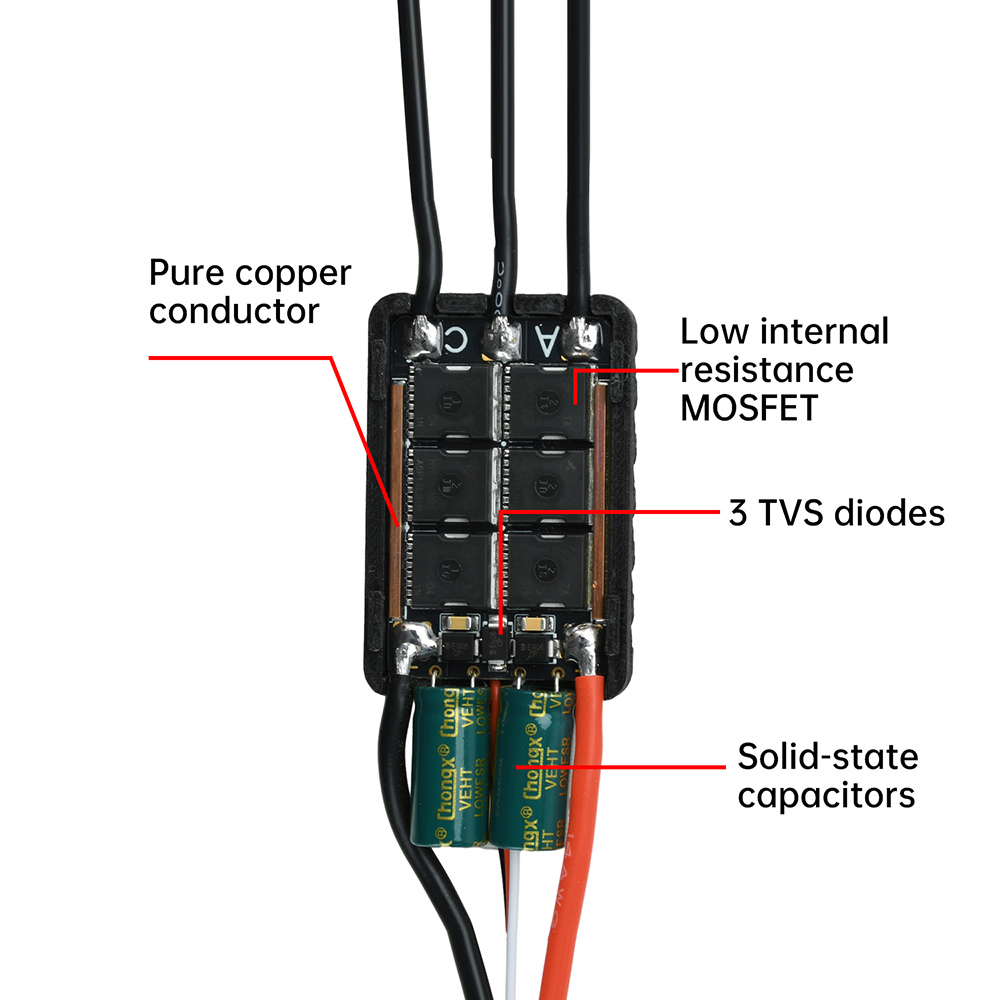 Drone Motor Rc Car - 3-8S AM32 ESC 120A Бесщеточный ESC