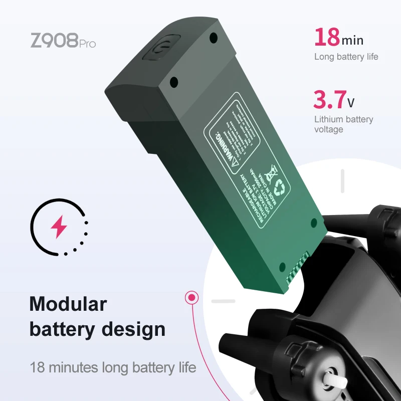 Z908 Pro Max аккумулятор для д – обзор и цена Drone Rc Accessories