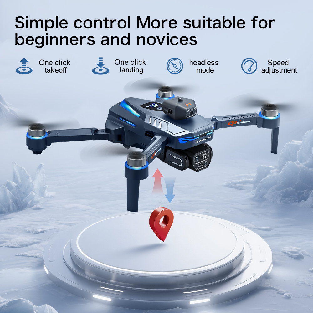 Оригинальный дрон GT8 8K с про – обзор и цена Rc Drone E88
