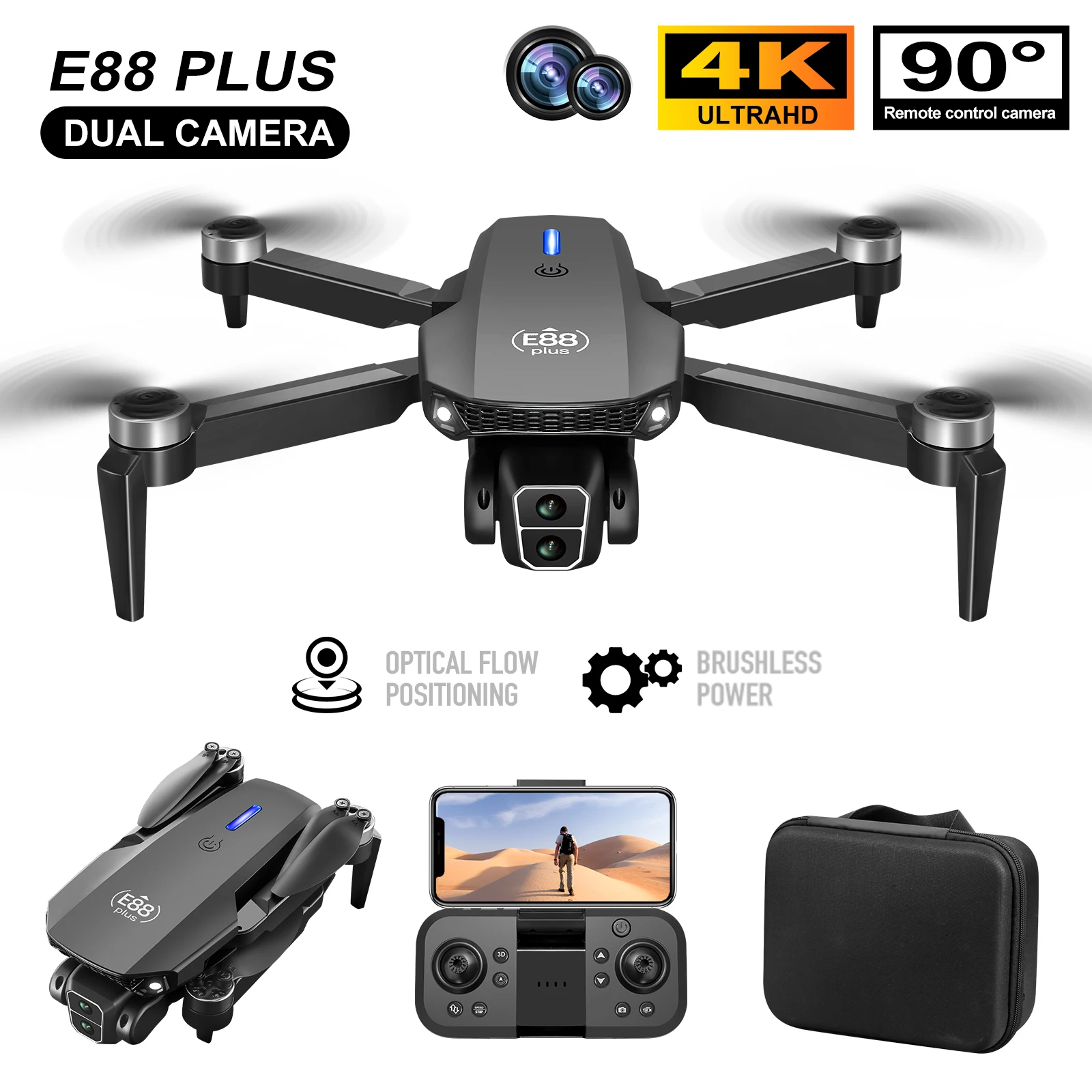 Новый дрон для квадрокоптера E – обзор и цена Rc Drone E88