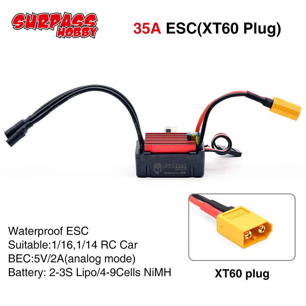 SURPASSHOBBY ESC 150A 80A 120A – обзор и цена Drone Motor Rc Car