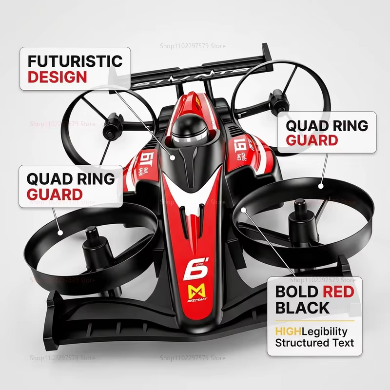 Новый профессиональный квадрок – обзор и цена Rc Drone And Flying Car