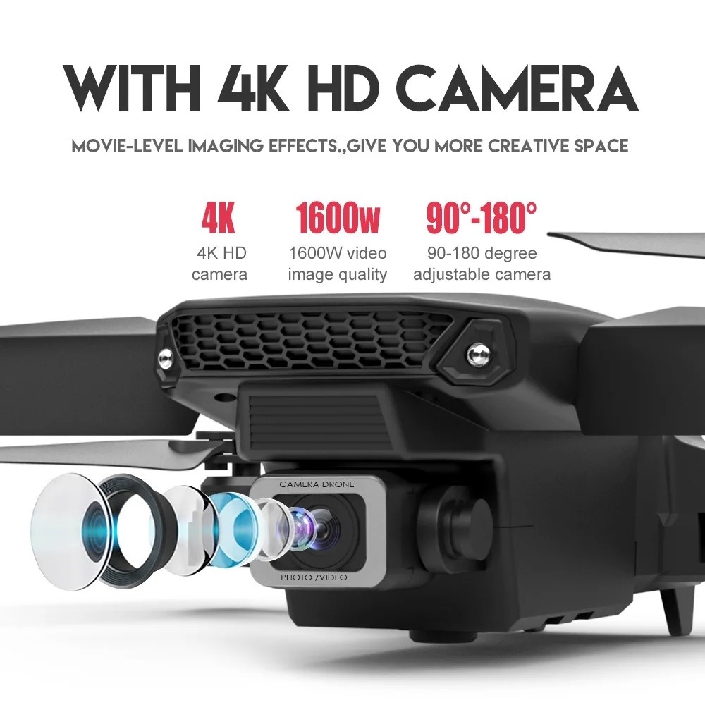 Новый радиоуправляемый дрон E8 – обзор и цена Rc Drone E88