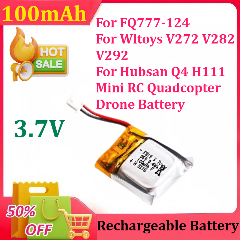 3,7 В 100 мАч Lipo аккумулятор – обзор и цена Drone Fq777 Rc Quadcopter