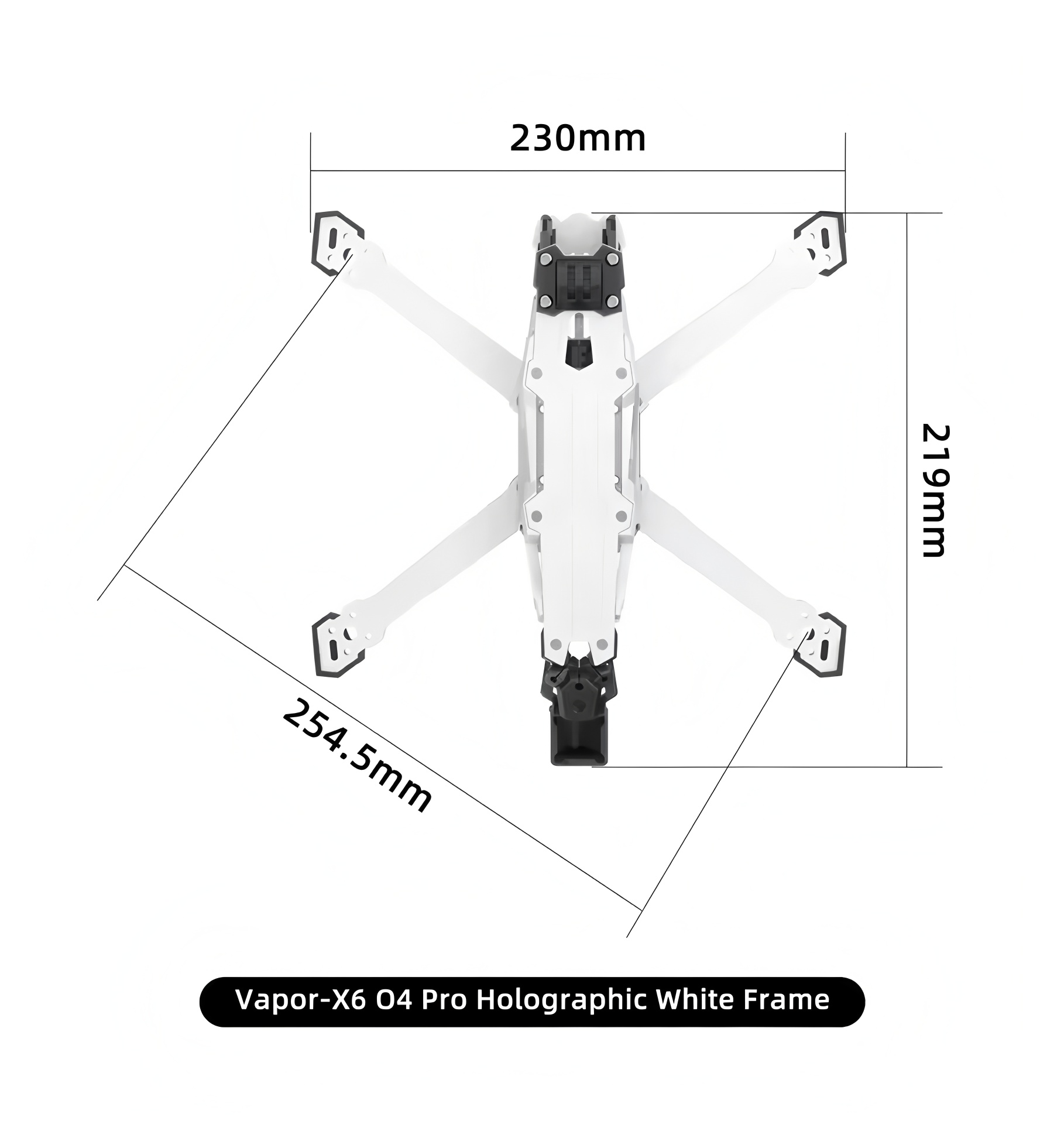 Рама GEPRC Vapor D5/X5/X6 O4 P – обзор и цена Drone Rc Accessories