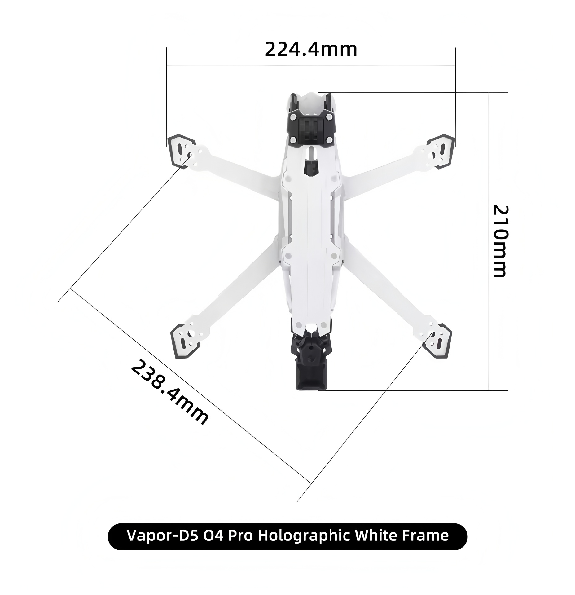 Рама GEPRC Vapor D5/X5/X6 O4 P – обзор и цена Drone Rc Accessories