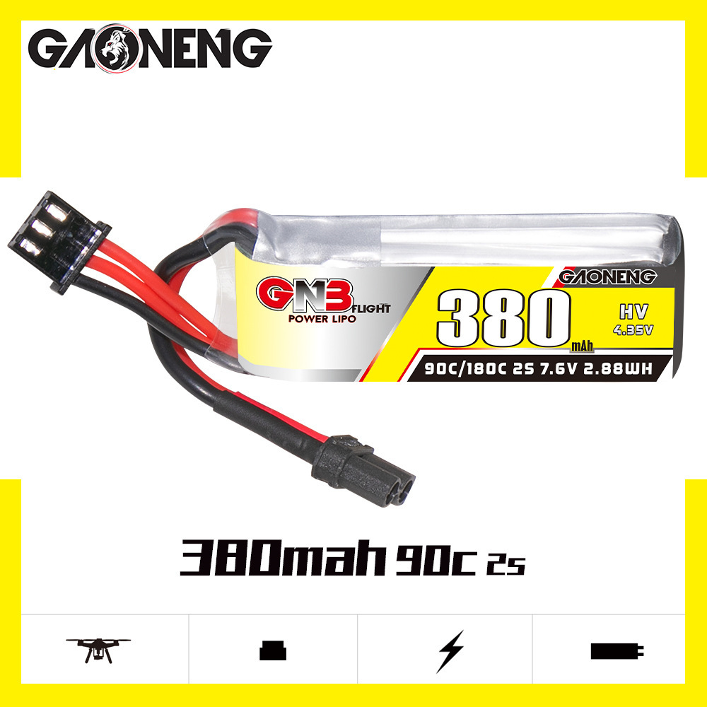 Аккумулятор LiPo GNB 2S 7.6V 3 – обзор и цена Dron Rc Quadcopter